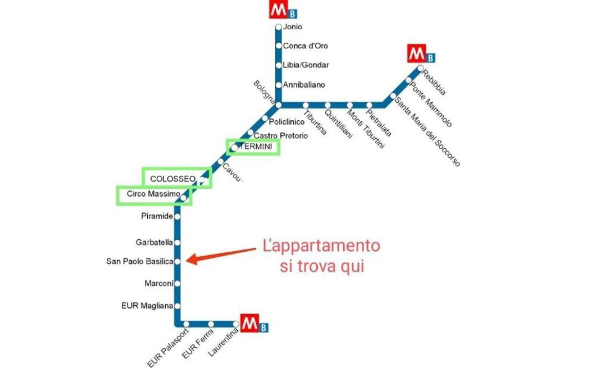 Casa Paolina A Metro San Paolo Διαμέρισμα Ρώμη Εξωτερικό φωτογραφία